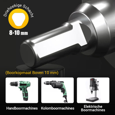 MetallBohrer™ Verbesserte Bohreffizienz