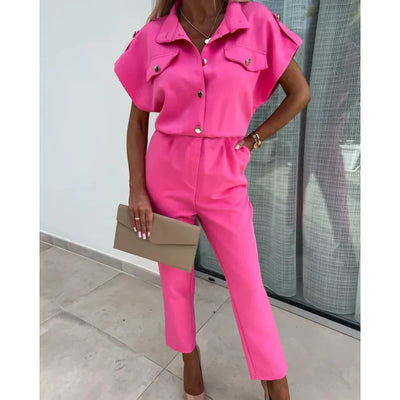 Camira™ Schicker Taschen-Jumpsuit