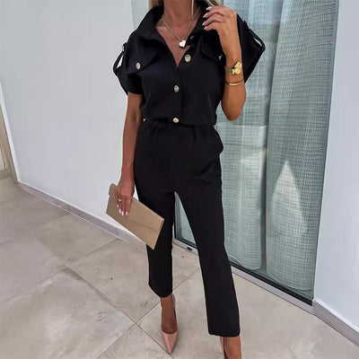 Camira™ Schicker Taschen-Jumpsuit