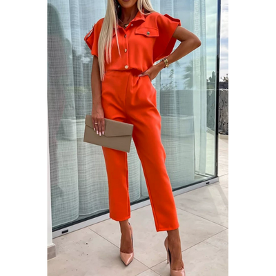 Camira™ Schicker Taschen-Jumpsuit