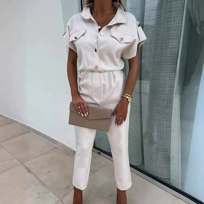 Camira™ Schicker Taschen-Jumpsuit