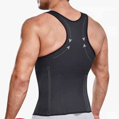 Damen Shapewear Top | 3D Schlankheits-Schnitt mit Stahlknochen | Verstellbar & Atmungsaktiv