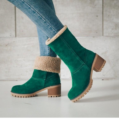 Emarose™ - Warme Wildlederstiefel