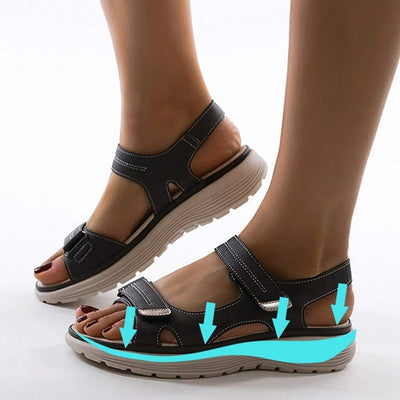 WW - Orthopädische Sandalen für Damen – verstellbare Riemen für optimalen Komfort