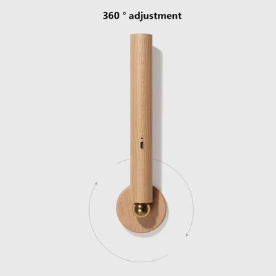 HölzernesGlühen™ Elegante magnetische Beleuchtung
