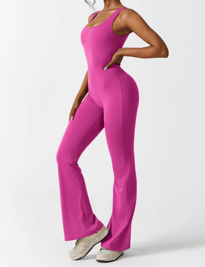 Nyla™ V-Back Flared Jumpsuit