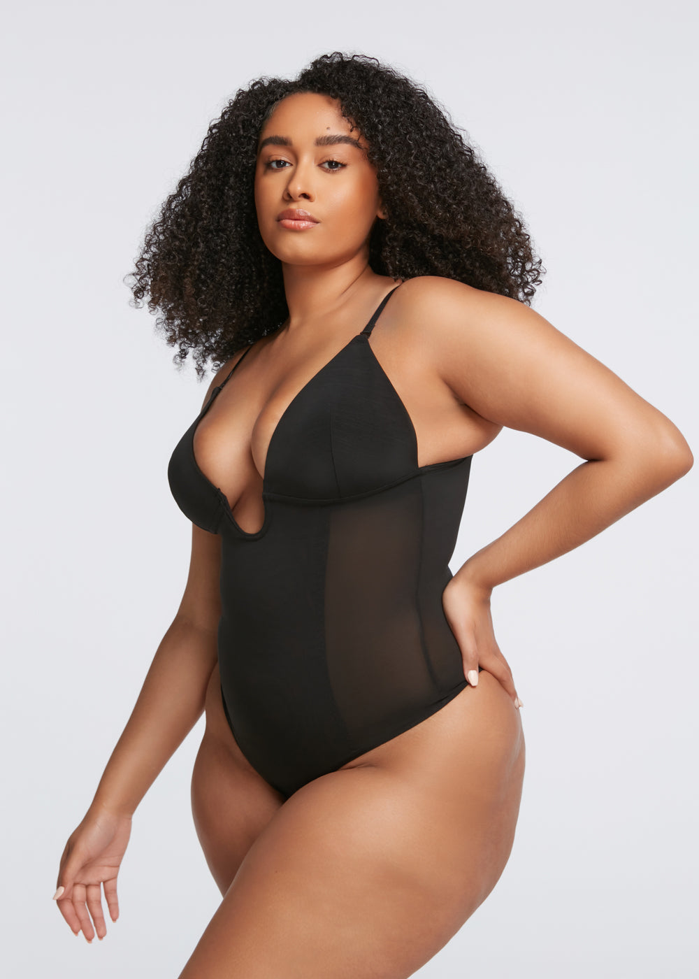 Pylomo - Plunge Bodysuit Thong