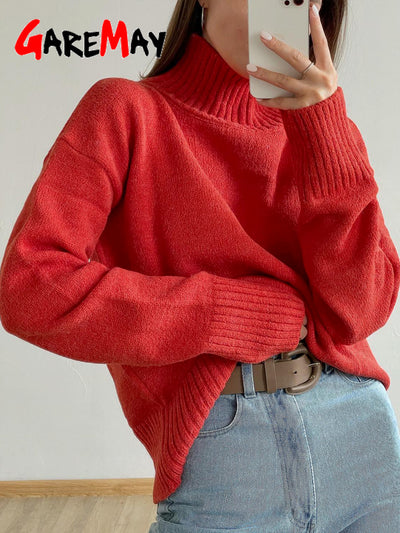 GareMay™ Gemütlicher Rollkragenpullover