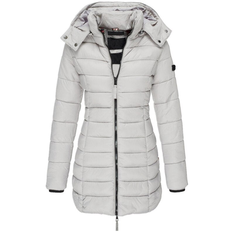 Gia™ Daunenjacke mit Kapuze